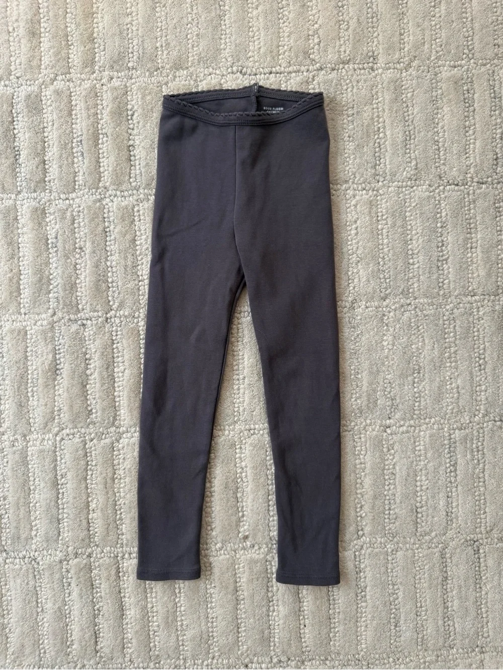Girls' Black Everyday Stretch Leggings
